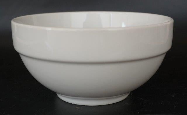 bowl 5.5" porcelain royal white