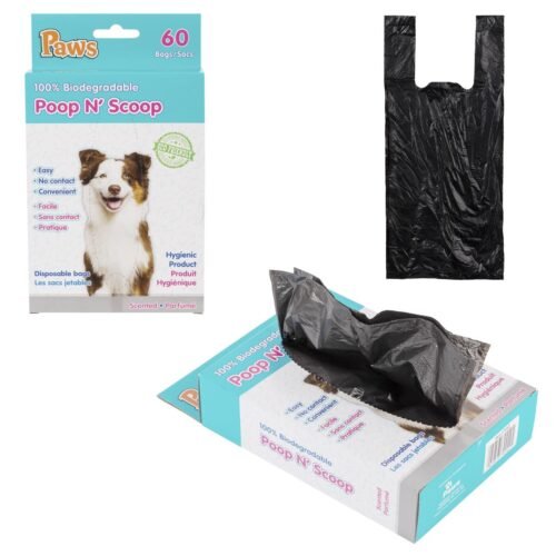 paws poop n scoop (pk60)