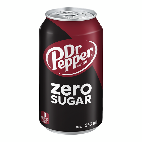 dr pepper zero sugar (355ml)
