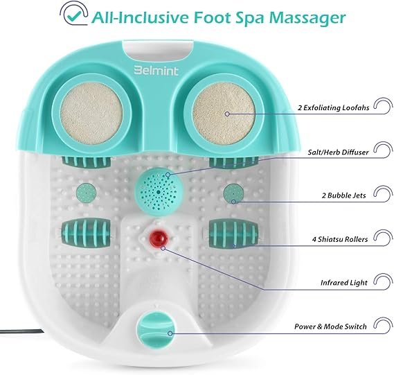 compact foot spa