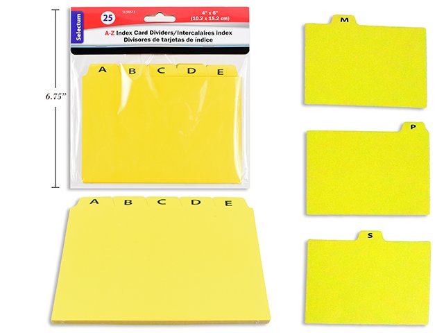 index card divider