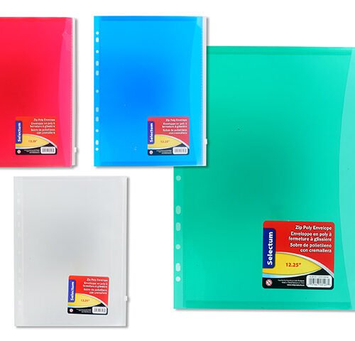 selectum zip poly envelope