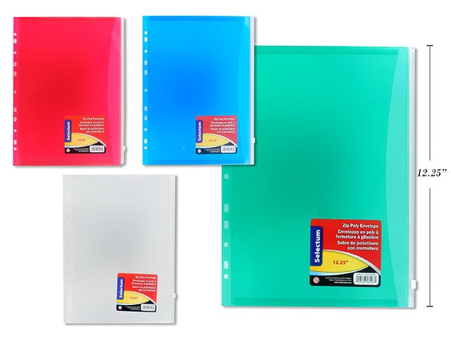 selectum zip poly envelope