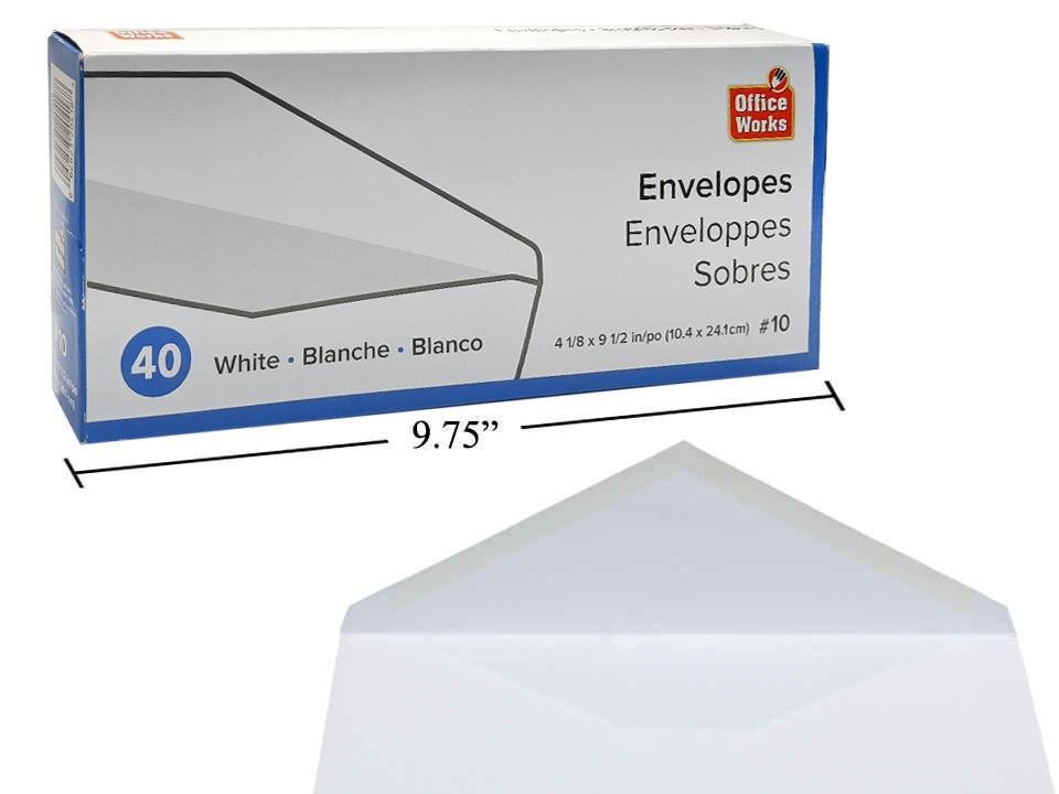 white envelopes