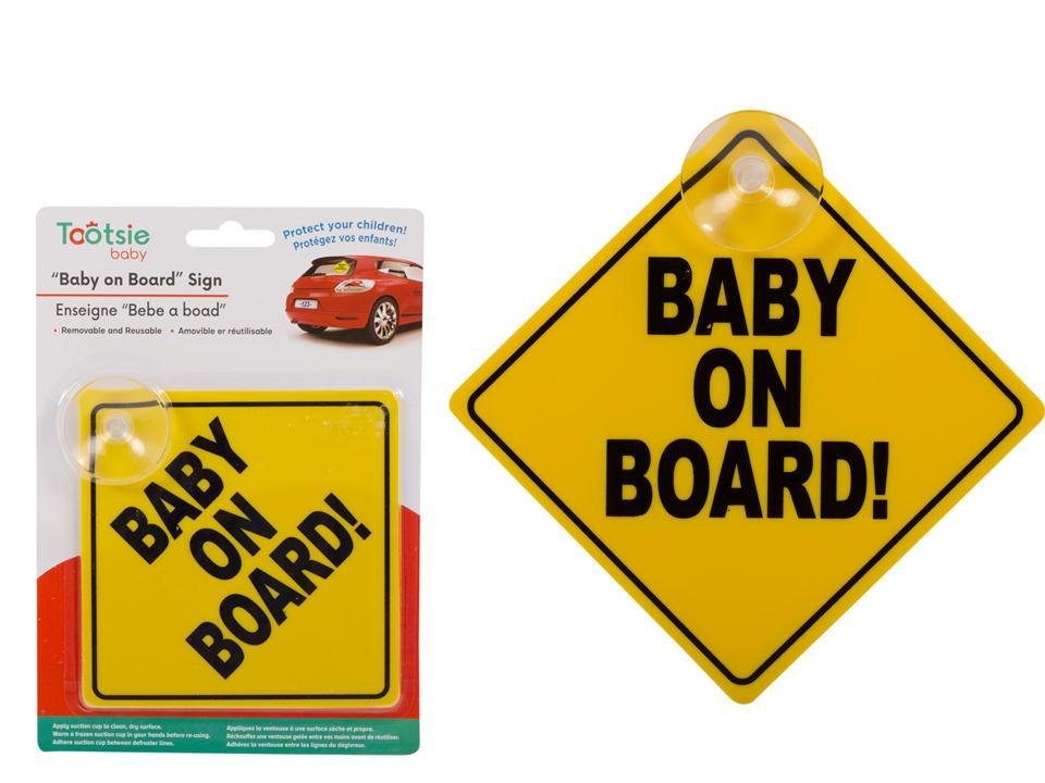 baby on board sign