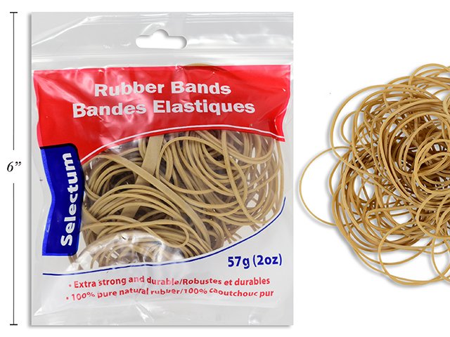 rubber band asst (57g)