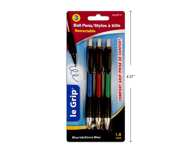 ball pens (pk3)