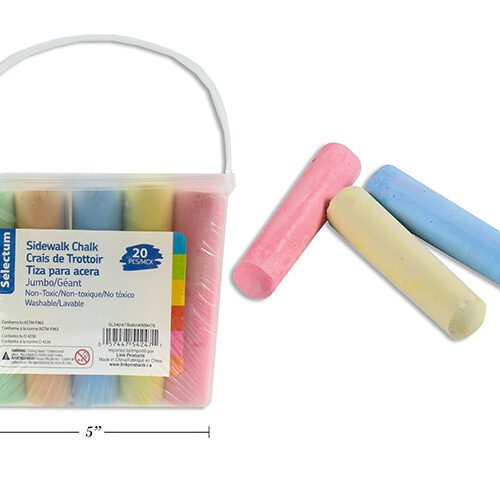 JUMBO SIDEWALK CHALK (PK/12)