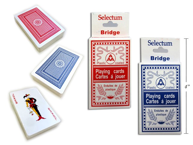SELECTRUM PLAYING CARDS BRIDGE SIZE