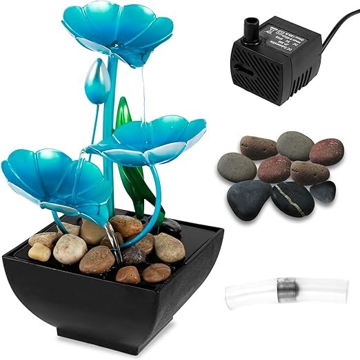 water fountain decor usb