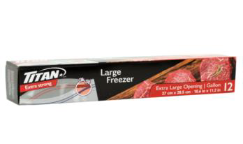 medium freezer bags (pk12)