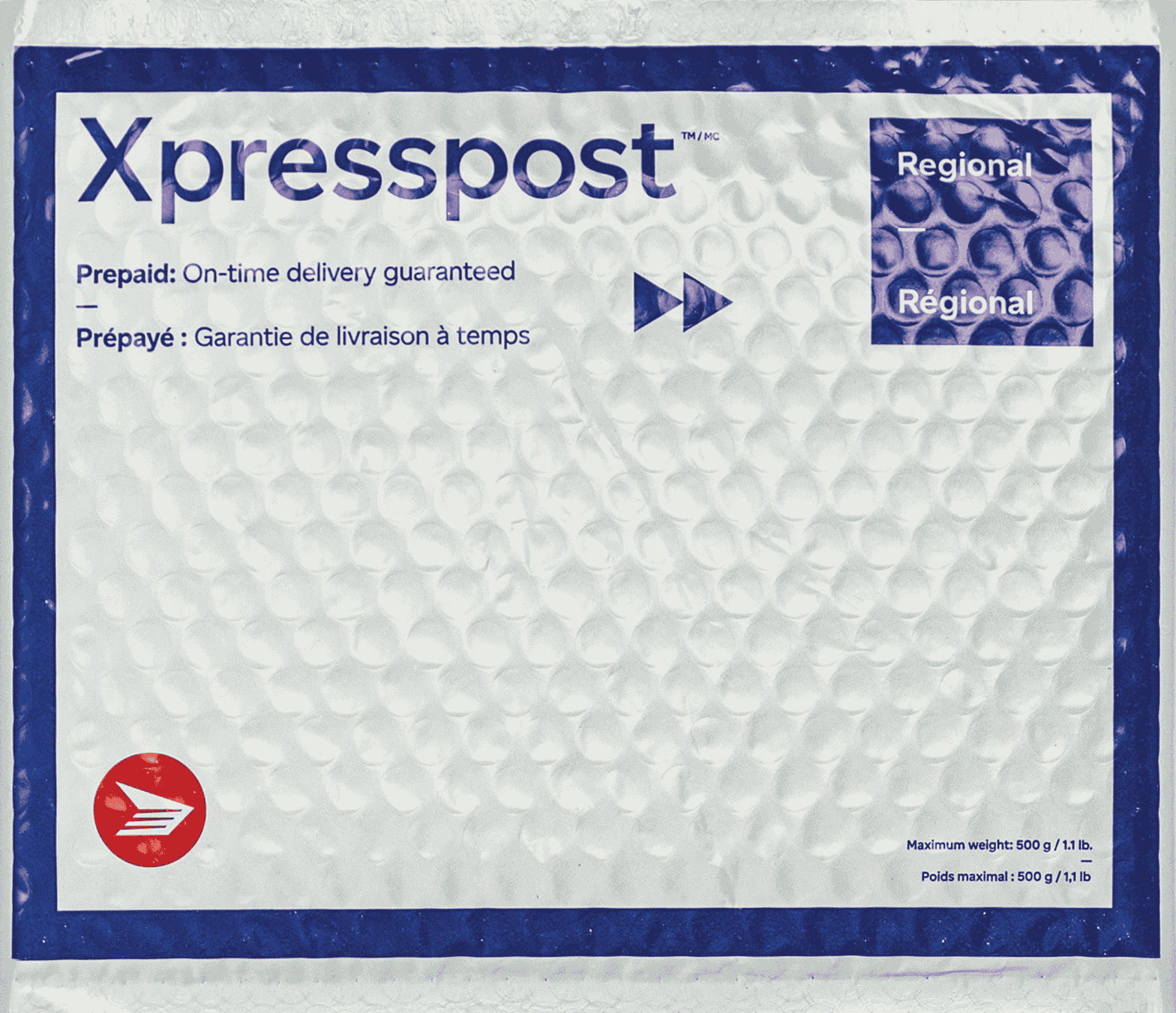 xpresspost™ prepaid envelope regional shipping (large)