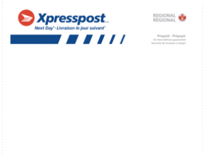 xpresspost™ prepaid envelope regional shipping (large)