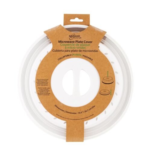collapsible microwave plate cover, 10.5"dia (pk/6)