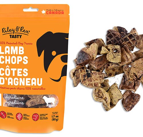 lamb lung wafers dog food 50g. resealable peggable pouch (pk/12)