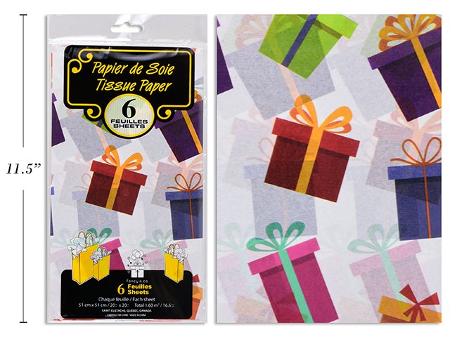 tissue paper gift (sheets/6)