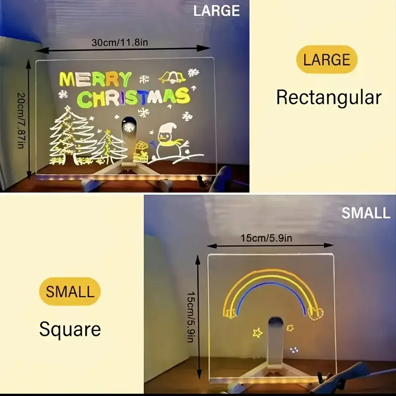 smart luminous acrylic drawing board