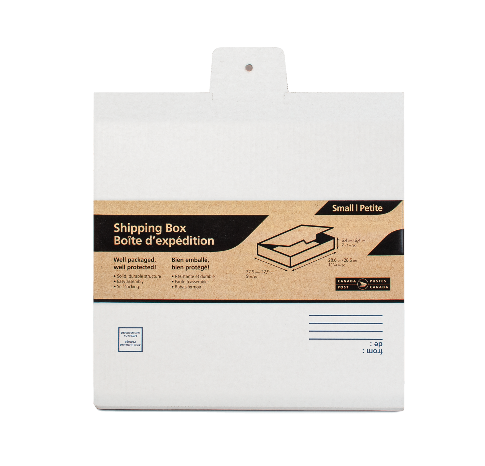 mailing box 28.6x22.9x6.4cm
