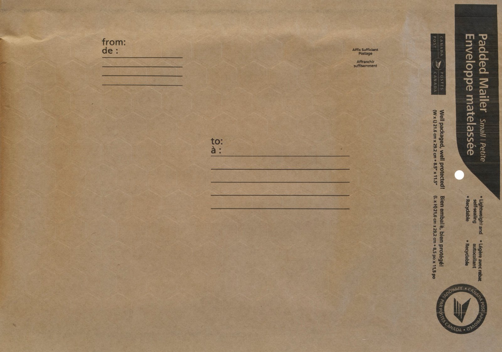 mailing box 40 x 30.5 x 21.6 cm