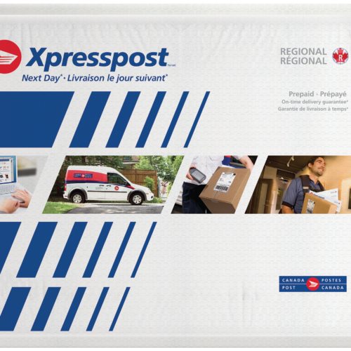 xpresspost™ prepaid bubble envelope regional shipping (large)