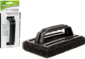 scrubber with handle
