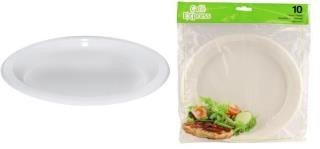 9" plastic plates (pk10)