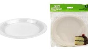 7" plastic plates (pk12)