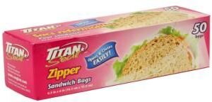 sandwich zipper bags (pk/50)