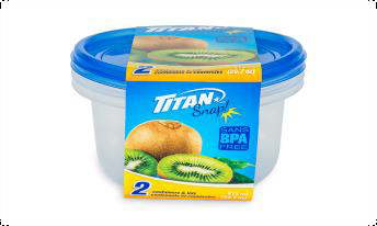 round food container 615ml (pk2)