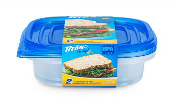 sq food container 700ml (pk2)