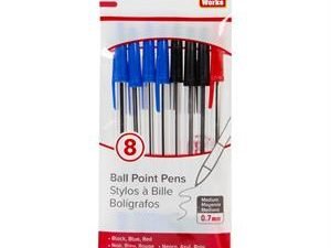 ball pens (pk/8)