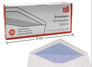 security envelopes (pk30)