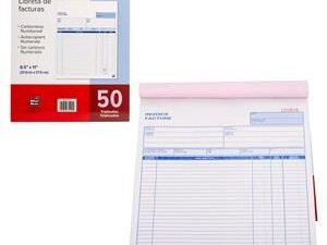 triplicates inv. book, 8.5"x11" (50pgs)