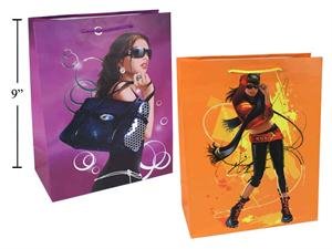 paper t medium hot stamp gift bag