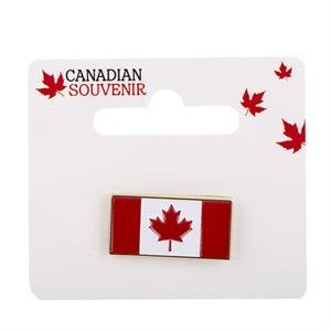 canada flag label pin