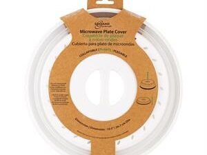 collapsible microwave plate cover, 10.5"dia