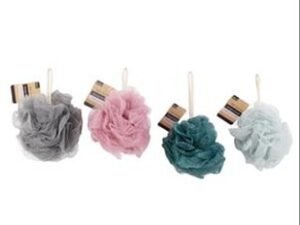 bath sponge w cotton rope 50g