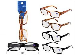 +200 reading glasses