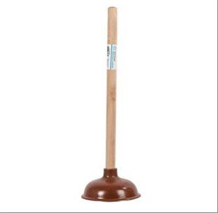 toilet plunger 19.5"l
