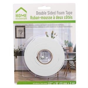 dbl sided foam tape, 1/2" x 120'