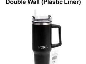 dbl wall tumbler w/straw
