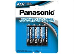 panasonic, aaa super hd battery (pk4)