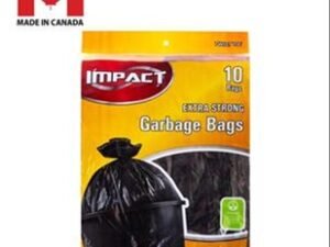 26x36" outdoor garbage bags black