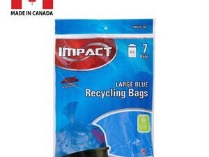 26x36"blue garbage bag outdoor (pk7)