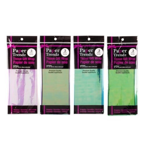 tissue paper, cellophane multi 20"x26" (10 sheet)