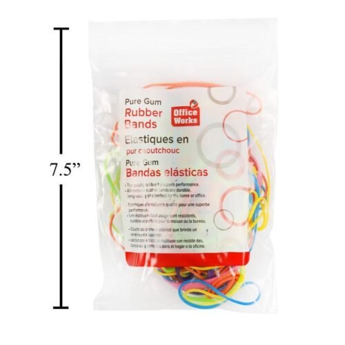rubber bands, 1.5oz