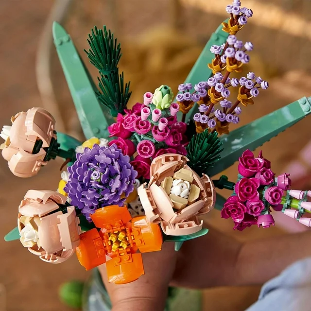 botanical collection flower bouquet (582pcs)