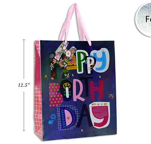 happy birthday l gift bag