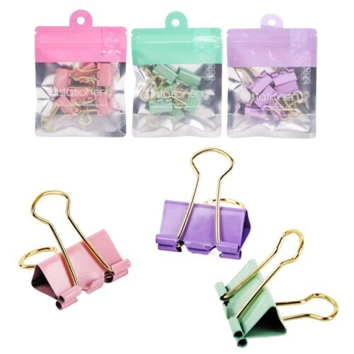 binder clips, 25mm (pk/6)