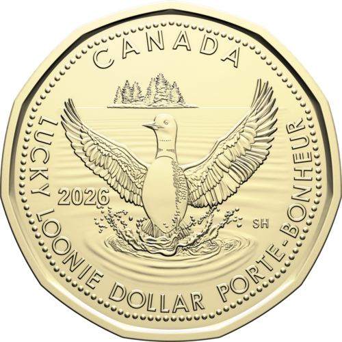 lucky loonie in keychain (2026)